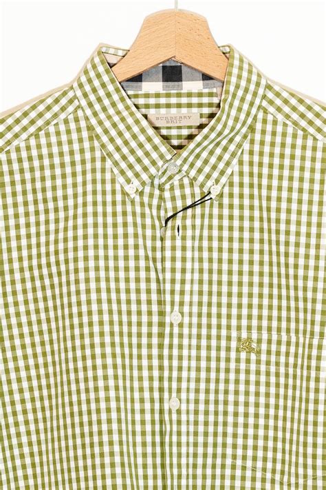 camicia burberry a quadretti